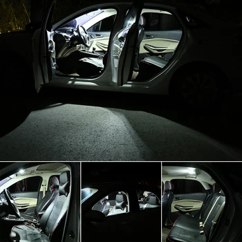 13x Canbus-Fejl Gratis LED Interiør Lys Kit Pakke til 2004-2012 Jeep Liberty Tilbehør til Bilen Kort Dome Kuffert Licens Lys