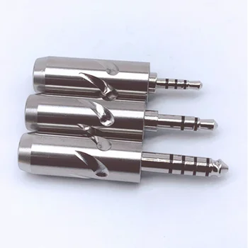 2,5 mm 3,5 mm 4.4 mm Rhodium-belagt stik/pin-kode