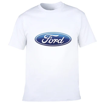 2021 Kreative designr FORD logo t-shirt ensfarvet bomuld T-Shirt Mænd er Nye Ankomst Stil Korte Ærmer Mænd t-shirt