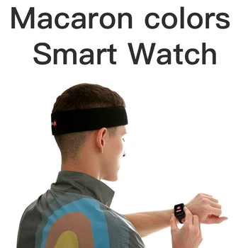 2021 Nye Macaron Y68 Smart Ur Farverig Mode Sport Fitness Armbånd Tracker Pulsmåler D20 Bluetooth-Smartwatch