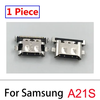 2stk USB-Tilslut Stikket Opladning Port Til Samsung A11 A12 A70 A31 A41 A51 A71 A21S S10 S20 S21 A51S Note10 Plus S10e Type-C