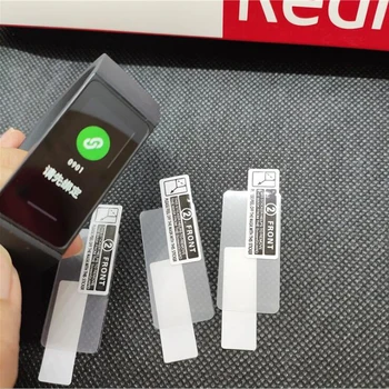 3pcs PET Bløde HD Klart, Beskyttende Film Vagt For Xiaomi Redmi Band 4C Smartband Smart Armbånd Armbånd Skærm Protektor Dække