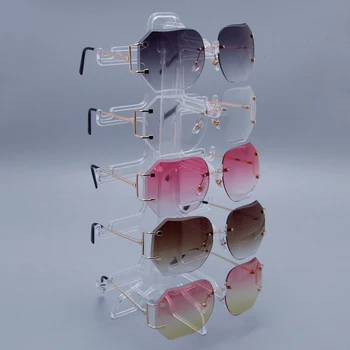 5 Lag Briller Briller Solbriller Vis Stand Holder Frame Display Rack Bøjle Indehaveren DropShipping