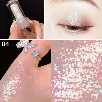 6 Farver Flydende Eyeshadow Shimmer Glitter Flydende Langvarig Eyeliner Lysning Vandtæt Øje Skønhed Party Makeup-Værktøjer