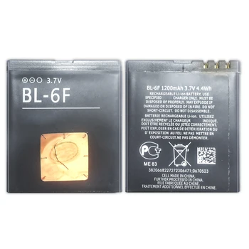 BL-6F Batteri til Nokia 6788 N78, N79 N95 6788 6788I Batería BL6F 1200mAh +Tracking Nummer