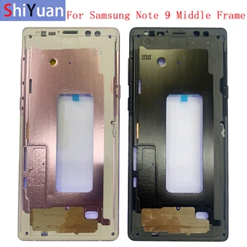 Boliger Midterste Ramme LCD-Bezel Plade Panel Chassis Til Samsung Note 20 N980F N981B Metal Midterste Ramme