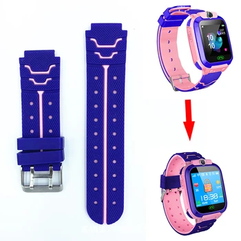Børn ER Smart Udskiftning af Rem Egnet Til Z5/S16/S15/Q12/Q12B Kids Smart Watchs Behagelig Silikone Bracelect