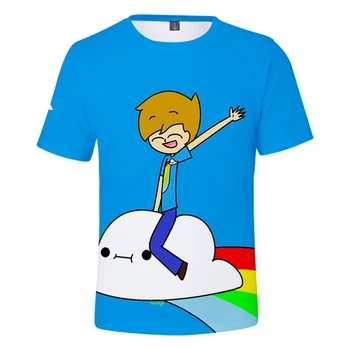 Cute Design-3D sommerferie Preppy Stil Drenge/piger Street Tøj Kawaii T-shirt med Retro-Innovation Kids t-shirts Crainer Tees