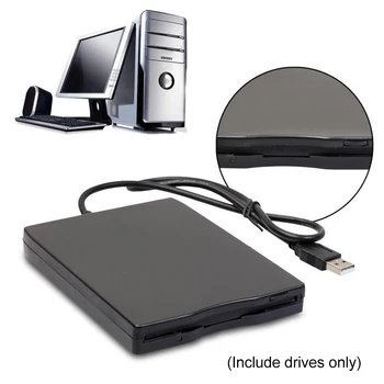 Floppy Drev, Plug And Play-1.44 M FDD Bærbar PC Plast Holdbar Rejse Bærbare Eksterne Disk Computer Tilbehør, USB-Interface