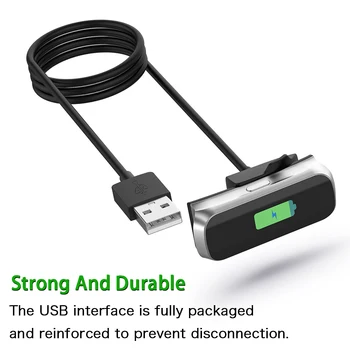 For Samsung Galaxy Fit E SM-R375 USB-Opladning, Dock-Adapter Hurtig Oplader Kabel Bærbare Smart Ur Smartband Tilbehør