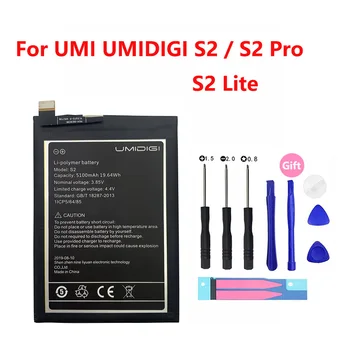 For UMI Umidigi Batteri A1 A3 A5 En S2 F1 Spille F2 S3 Super Touch Z Z2 Pro Max Lite Telefon Høj Kvalitet Erstatning Batteria