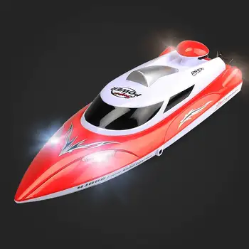 HJ806 RC Båd Høj Hastighed på 35 km/h 200 m Kontrol Distance Hurtigt Skib Med kølevandssystemet Racing Model Maskine Toy Gave