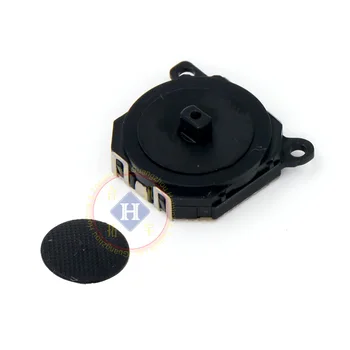 HOTHINK Nye Sort Udskiftning 3D analog joystick-Knappen med dækkappe Til PSP 1000 / PSP100x PSP 1001 1004 1007 1008