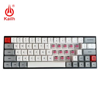 Kailh Gk64keys MAX Tavs Pink/Brown Switches Custom Hot Swap Mekanisk Tastatur Rgb-Split Mellemrumstasten Lignende XDA højde Tasterne