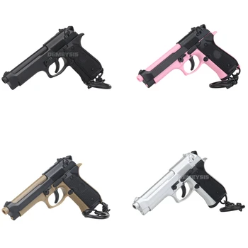 Mini Pistoler Form Nøglering, Aftagelig Pistol Våben Taktiske M92 Pistol Form Nøglering Sports Tasker, Rygsæk Pistol Dekorationer