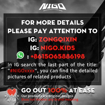 NIGO Børn er Fortykket Termisk Jakke Frakke Tøj Pop Det For Børn i Alderen 3-14 #nigo39548