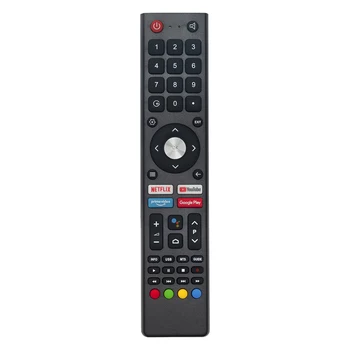 Ny For CHIQ Smart 4K UHD-TV Stemme Fjernbetjening L32H7N L32H7S U43H7AN U43H7L U43H7LX U50H7AN U50H7N U55H7A Netflix