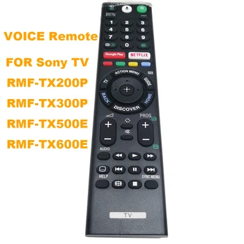 Ny Stemme-fjernbetjening RMF-TX200P for Sony Bravia TV KD-75X9000E KD-49X8000E for RMF-TX300P RMF-TX500E RMF-TX600E RMF-TX201ES