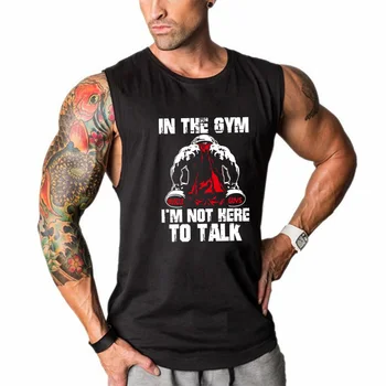 Nyt Mærke tøj Bodybuilding sportstøj Fitness Herre fitness Tank Top Kører Vest Træning Stringer ærmeløs t-shirt