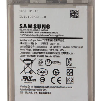 Original Udskiftning Mobiltelefon Batteri EB-BA750ABU Til Samsung Galaxy 2018 version A7 SM-A730x A730x SM-A750F A10 Batteri 3300mAh