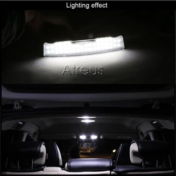 PAKUSI Bil LED Celling Lys 12V Hvid SMD LED Interiør Front Bag Dome Lampe car-styling ingen fejl For BMW F10 F11 2009 5-Serie