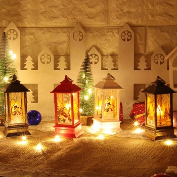 PATIMATE Julepynt til Hjem Led julepynt LED Te Lys Stearinlys Christmas Tree Dekoration Xmas Party Indretning