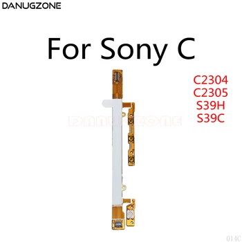 Power-Knap Sluk-Knap Flex Kabel Til Sony C C2304 C2305 S39H C3 S55T D2502 C4 E5306 E3 D2203 L S36H T2 Ultra D5303 T3 D5102