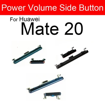 Power Volume-Knappen For Huawei Mate 20 20Lite 20Pro 20X Op Ned Audio Control-Knap Udskiftning af Reservedele Flex båndkabel