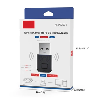 Professionelle Trådløse Adapter 5.0 +EDR Modtageren USB-Adapter til PS4 Trådløse Headset,X-box One S,Skifte Pro