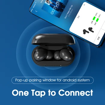 QCY T11 5.0 Bluetooth Hovedtelefoner Sport Earbuds Dynamisk-arature Ægte Trådløse Øretelefoner Touch Kontrol Hovedtelefoner Hurtig Opladning