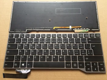 Schweiziske Baggrundsbelyst Laptop Tastatur Til Fujitsu Lifebook E733 E734 E743 E744 E546 E547 E544 E736 SW Layout