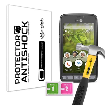 Screen protector Anti-Shock-Anti-ridse og Anti-Shatter kompatibel med Doro 8031