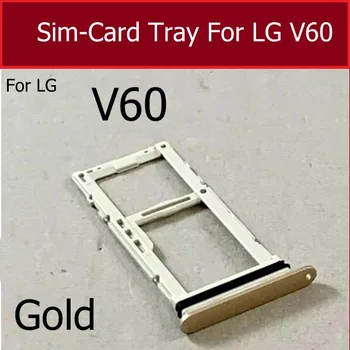 Sim-Kort Skuffe Socket Kort Board For LG V60 Micro Sim Card Reader Adaptere Indehaveren Reservedele