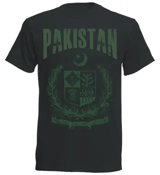 Sommeren er Varm Simple Kort-Langærmet Bomulds T-Shirt Pakistan T-Shirt til Mænd Fodboldspiller Årgang