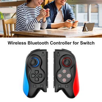 Stk-i5 Trådløse Controllere Til Nintendo Skifte Konsol Bluetooth-kompatibel Gamepad Med Vibrationer opvågningsfunktionen for Venstre + Højre