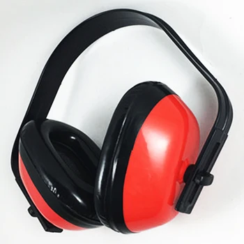 Støjreduktion Høreværn Øre Protector Jagt Anti-shock Plast høreværn Røde Sikkerhed Forsyninger Hovedtelefoner SHC-5815