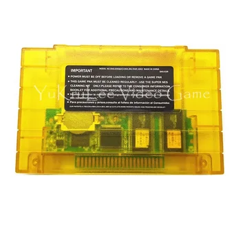 Super 65 i 1 Kompilering af Video-Spil Tilbehør Patron Konsol-Kort til Nintendo SFC/SNES Konsol OS NTSC-engelsk Version