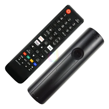 Universal Fjernbetjening Bn59-01315J for Samsung 4K 8K Uhd-Tv med Netflix Prime Video Samsung Plus Genvejstaster