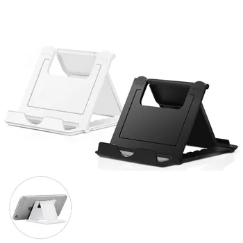 Universal klapbord mobiltelefon støtte plastholder bordholder til din telefon, Smartphone & Tablet-ring holder til telefonen