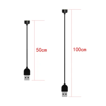 USB-Opladere Til Xiaomi Mi-Band 5 Oplader Smart Band Armbånd Armbånd Opladning Kabel Til Xiaomi MiBand 5 Oplader Line
