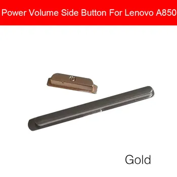 Volume & Power Side-Knappen For Lenovo A850 On / Off Strøm Lydstyrke Skifte SideKey Flex-Bånd Kabel-Reservedele