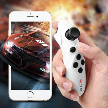VR Briller Fjernbetjening, Mini Mobile Joysticket Android Wireless Gamepad Controller VR Briller Mus Tablet-Bluetooth-kompatibel
