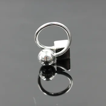 ægte sterling sølv ring kvindelige modeller på den koreanske version af Ruili fashion sølv smykker ring bolden overførsel adicolo